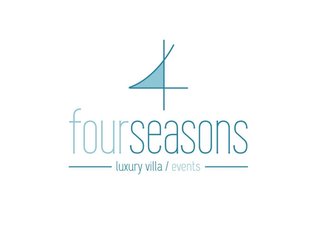Four Seasons Private Villa - Seaview - Big Heated Pool - Gym - Sport Activities Гувес Екстериор снимка