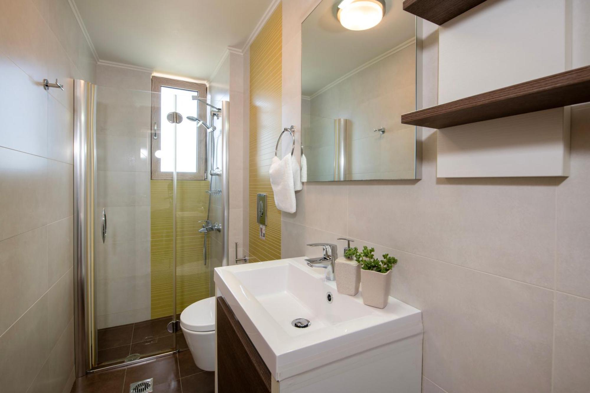 Four Seasons Private Villa - Seaview - Big Heated Pool - Gym - Sport Activities Гувес Екстериор снимка